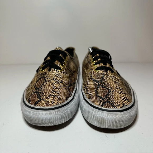 Vans Off the Wall Authentic Snakeskin Print Skate Shoes Women Size 9 (206 Box 24 - Picture 9 of 9